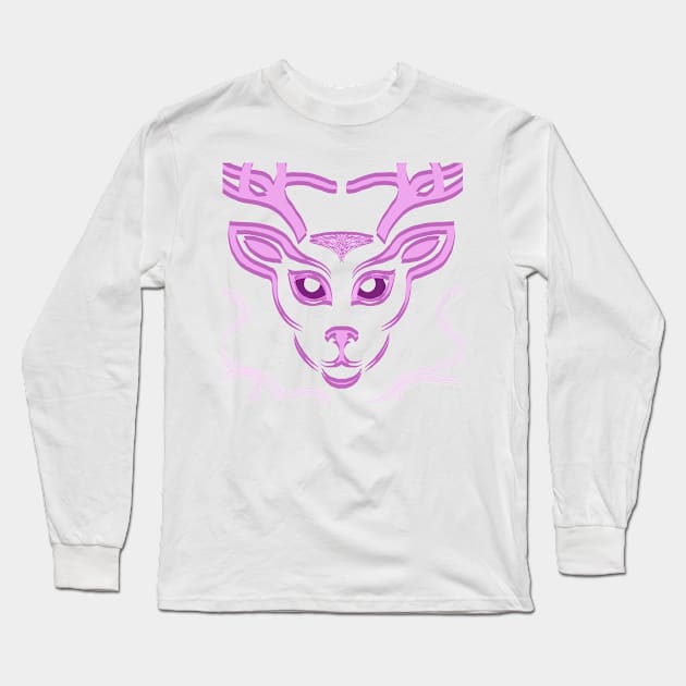 Roses horns Long Sleeve T-Shirt by Ganna_Panna